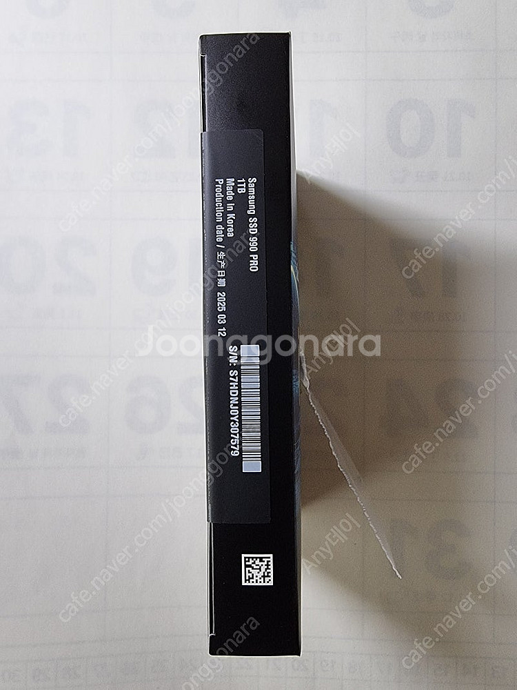 삼성SSD 990 PRO 1TB 미개봉 새상품 판매--3