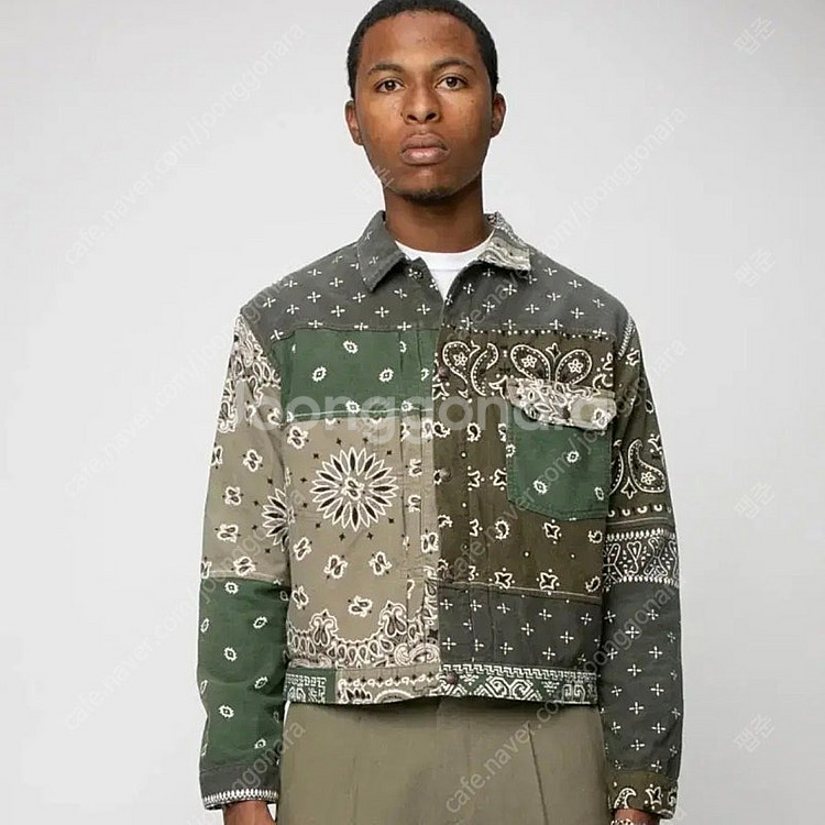 캐피탈 반다나 리버서블 플란넬 재킷--0