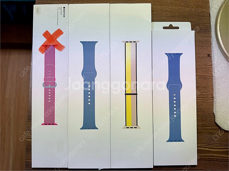 애플워치 정품 스트랩 44/45/46/49mm 미개봉 ...--0