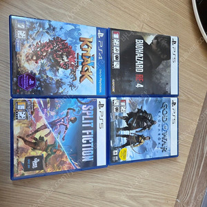 ps4와 ps5 타이틀 팔아요