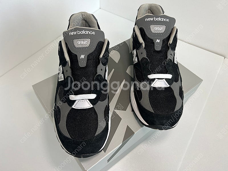 [290] 뉴발란스 992 메이드인 USA 코어 블랙그...--1