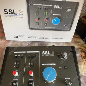 ssl 2 오디오 인터페이스 단순개봉 미사용 급처