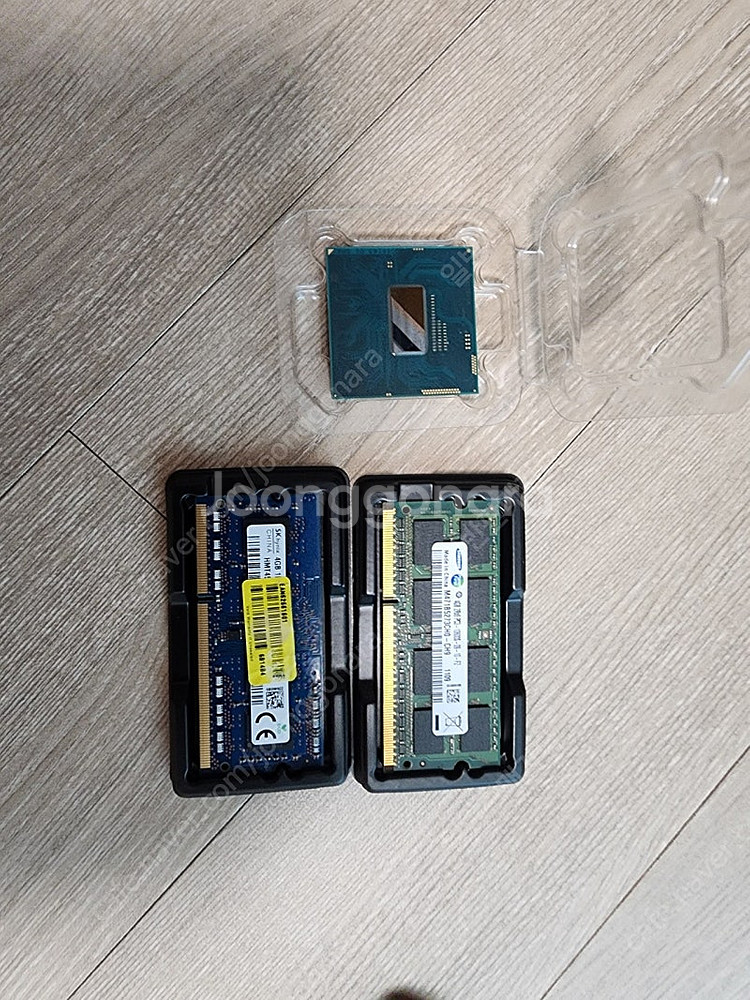 노트북시피유 i5 4210m ddr3 4기가2개--0