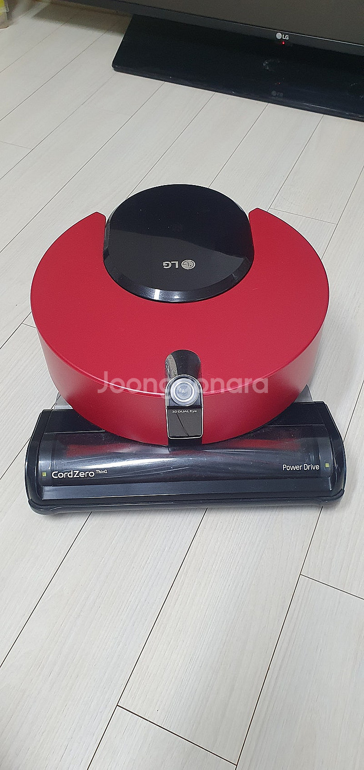 LG 코드제로 R9 보헤미안 레드 로봇청소기 판매--3