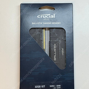 크루셜 발리스틱스 3200 DDR4 32GB (2x16GB)
