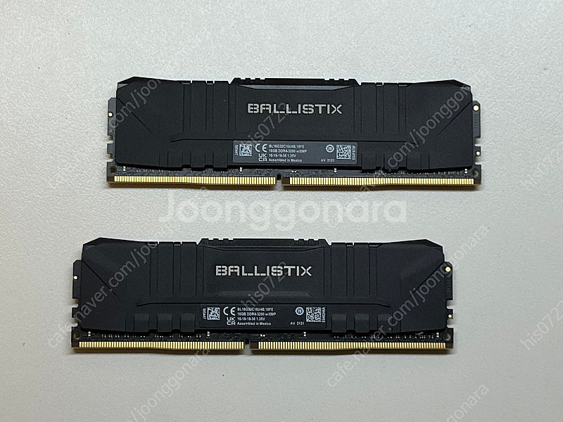 크루셜 발리스틱스 3200 DDR4 32GB (2x16...--3
