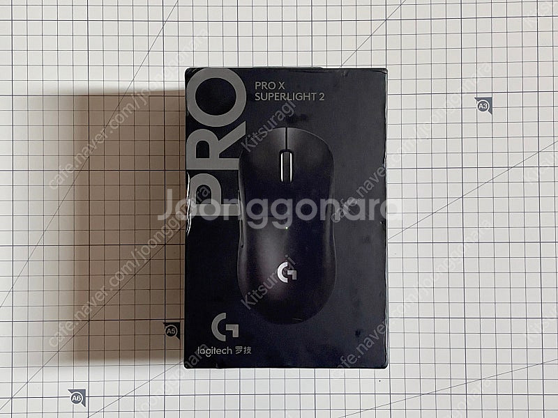 로지텍 G GPRO X 지슈라2 블랙 단순 사용--1