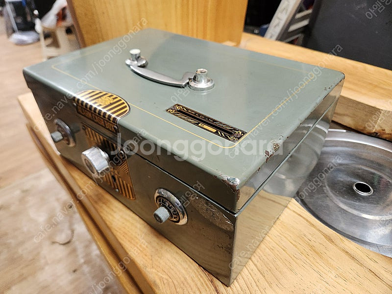 빈티지금고 옛날돈통 인테리어소품 옛날금고 빈티지돈통--3