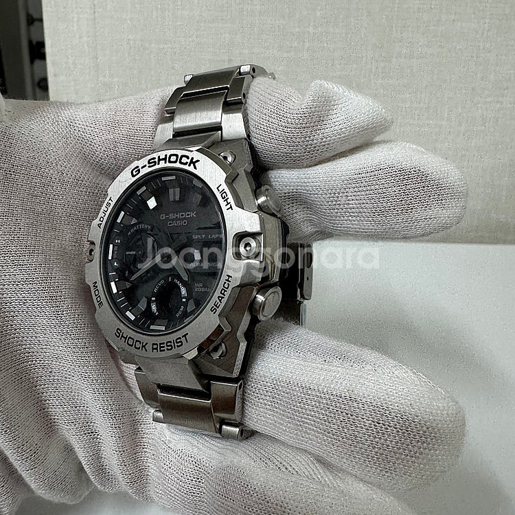 지샥 지스틸 gst-b400 풀메탈+우레탄밴드--4