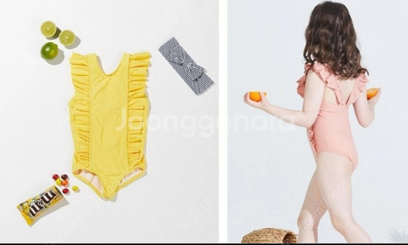 키썸플레이 여아 수영복 (3-4세)--2