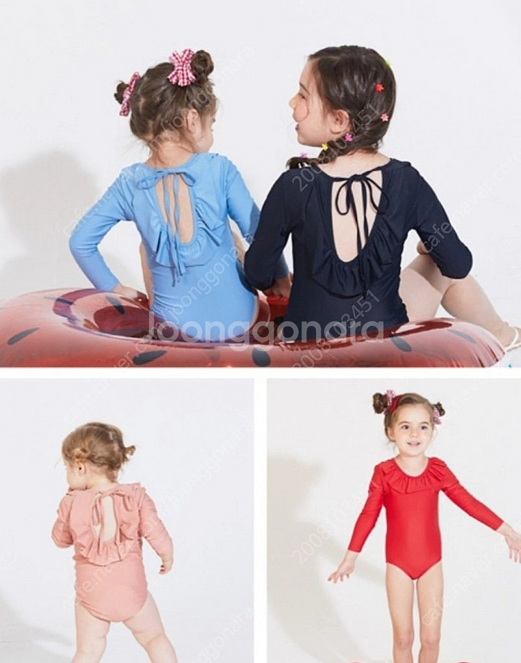 키썸플레이 여아 수영복 (3-4세)--4