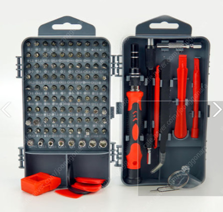 (새제품)스마트폰 수리키트 정밀 드라이버 세트 소형가전 수리 공구세트 1만원 이미지