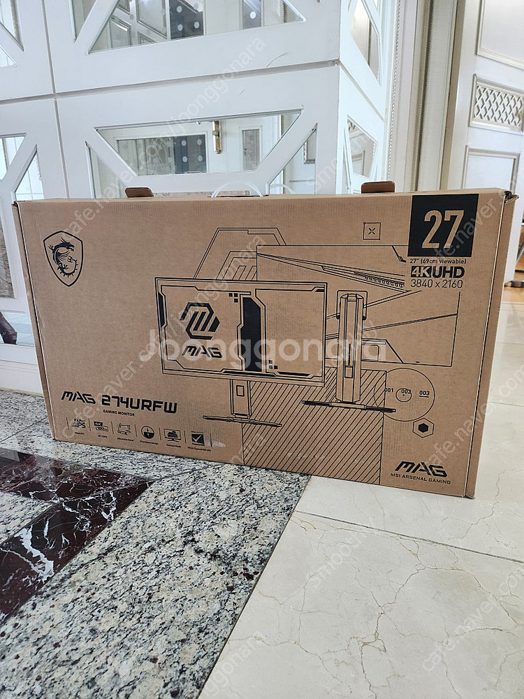 (풀박스) MSI 27인치 4K UHD 160Hz 게이...--0
