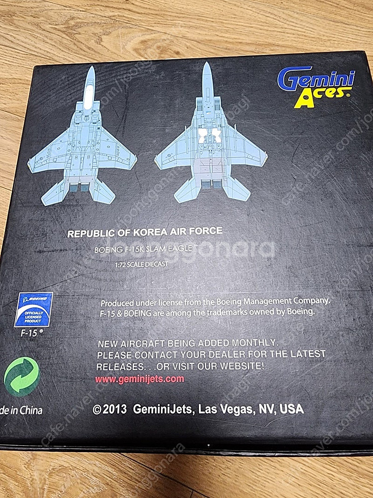 Gemini Aces F-15K 다이캐스트 1:72--1