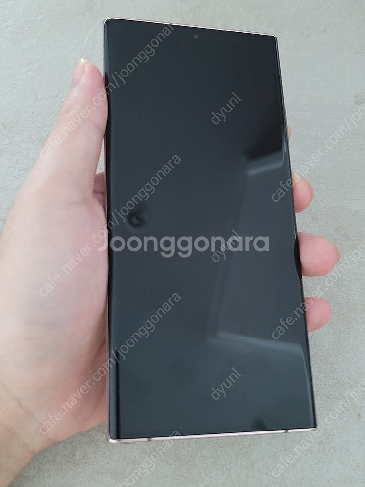 갤럭시 노트20 울트라 256g 자급제 브론즈--5