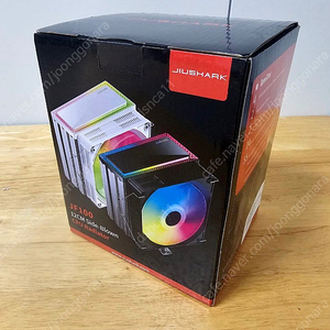 (새상품) JIUSHARK JF100 Auto RGB (화이트) CPU 쿨러/라이젠 가성비