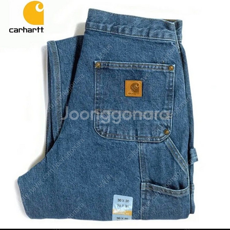 칼하트 더블니 B73 DST 다크스톤 카펜터 워크웨어 ...--0