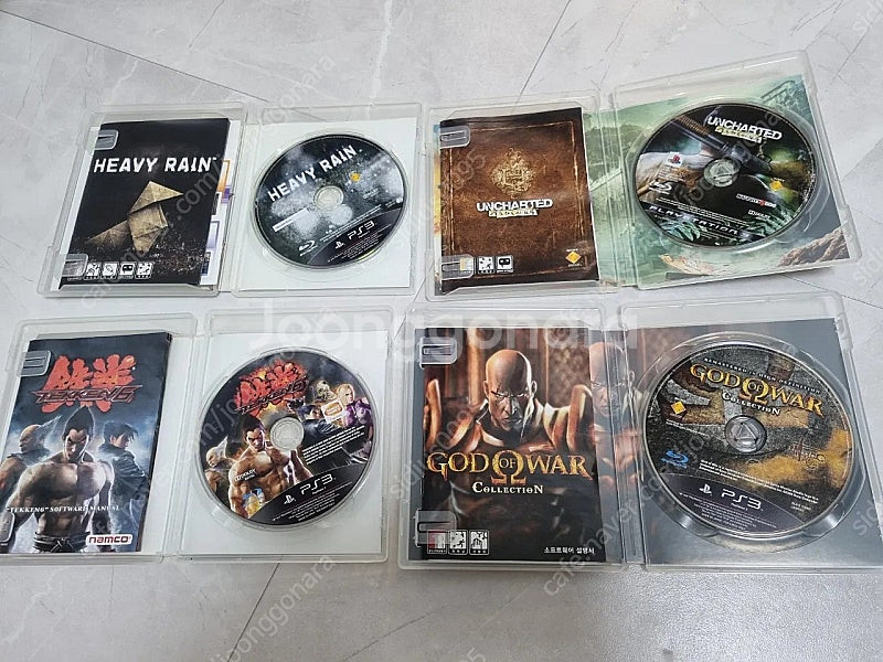 PS3 게임 CD 타이틀 4종(내용확인)--2