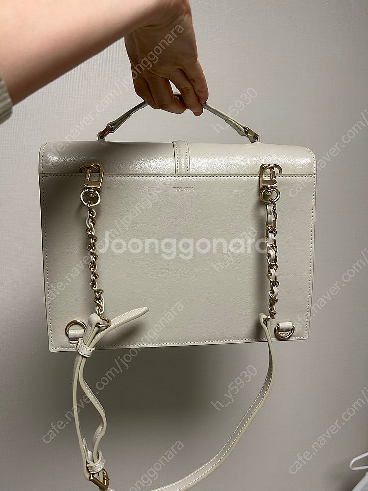 폴뉴아 할리 백팩 디자이너가방 거의 새것--2