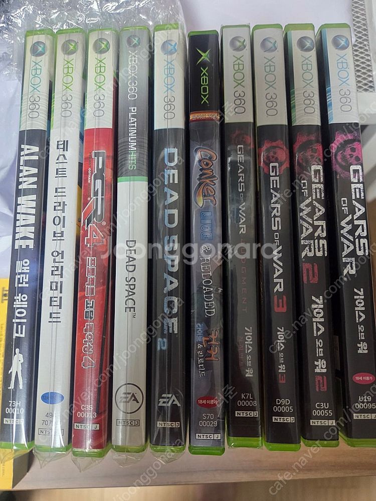 X BOX 타이틀10장-택포 가격--0