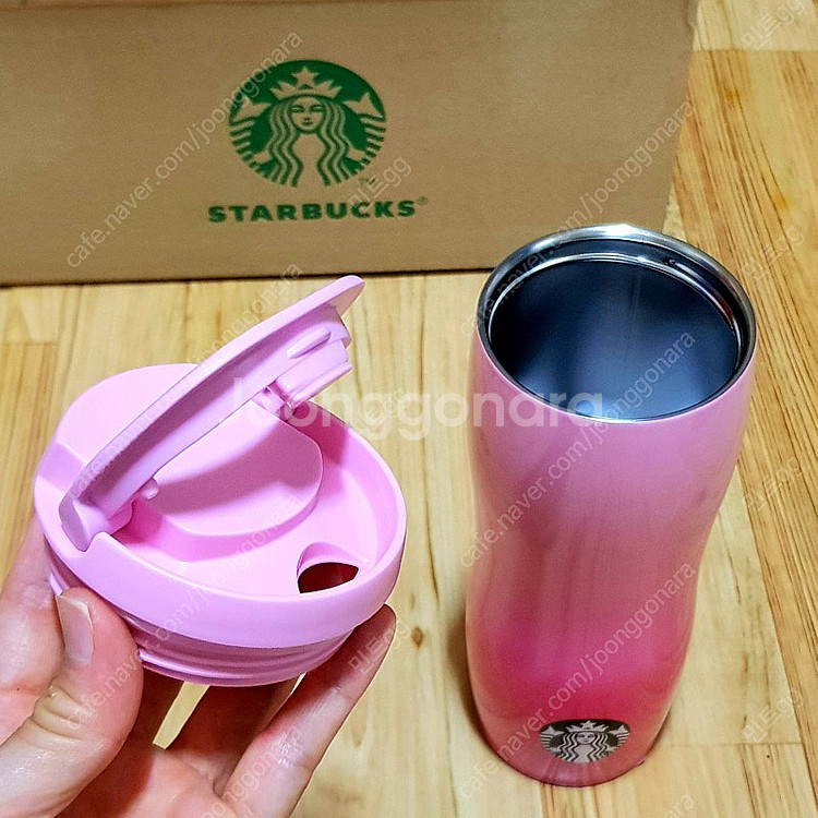 스타벅스 스벅 한정판 핑크색 SS 알로하 콩코드 텀블러...--6