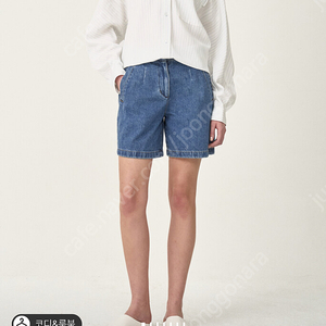 한섬 더캐시미어 데님 반바지