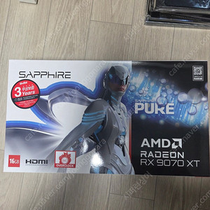 RX 9070xt pure 판매합니다