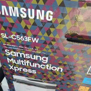 새상품 복합기 sl c563fw