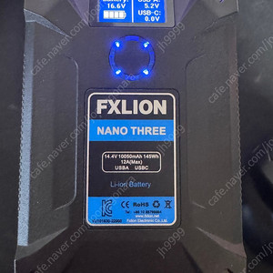 fxlion 나노쓰리 150wh v마운트 배터리 팝니다