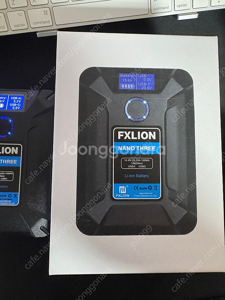 fxlion 나노쓰리 150wh v마운트 배터리 팝니다--1