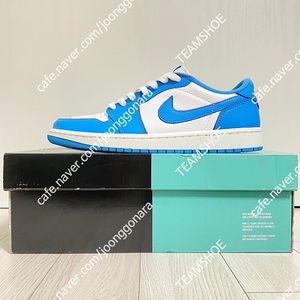 나이키 에어조던 1 로우 SB UNC 유니버시티블루 US9(270mm)
