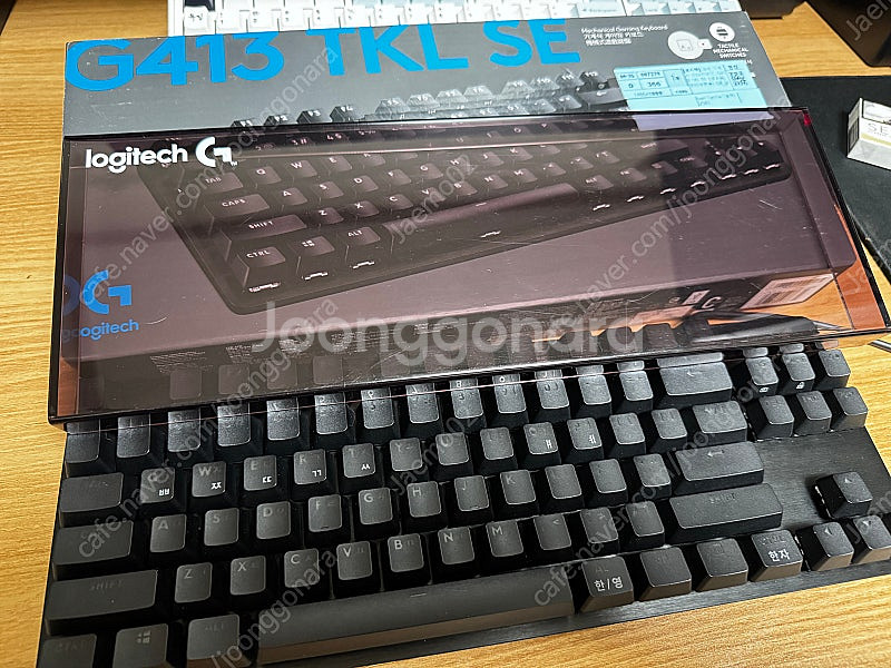 로지텍 G413 SE TKL 게이밍 기계식 키보드 팝니...--0