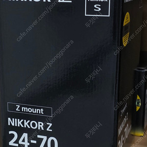 니콘 z 24-70 2.8 z2470 신동품 팝니다