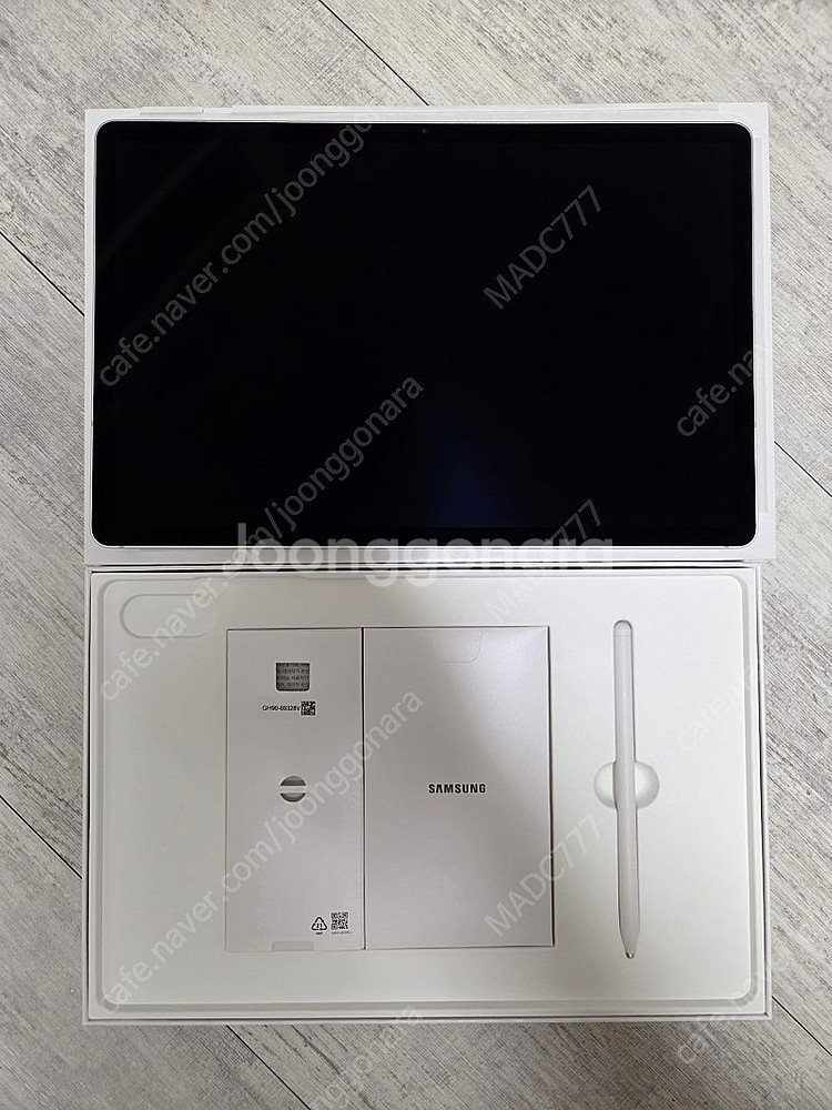 갤럭시탭 S10 플러스 256G 실버 판매--0