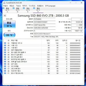 삼성 ssd 870evo 2T 팔아요