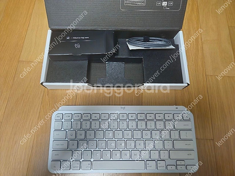 mx keys mini for mac 키보드+로지볼트 팔아요. 풀박스--0