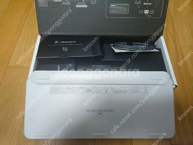 mx keys mini for mac 키보드+로지볼트 팔아요. 풀박스--1