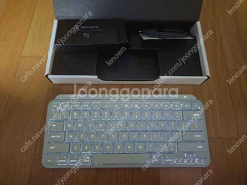 mx keys mini for mac 키보드+로지볼트 팔아요. 풀박스--2