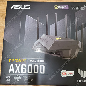 ASUS TUF Gaming AX6000 공유기 판매합니다