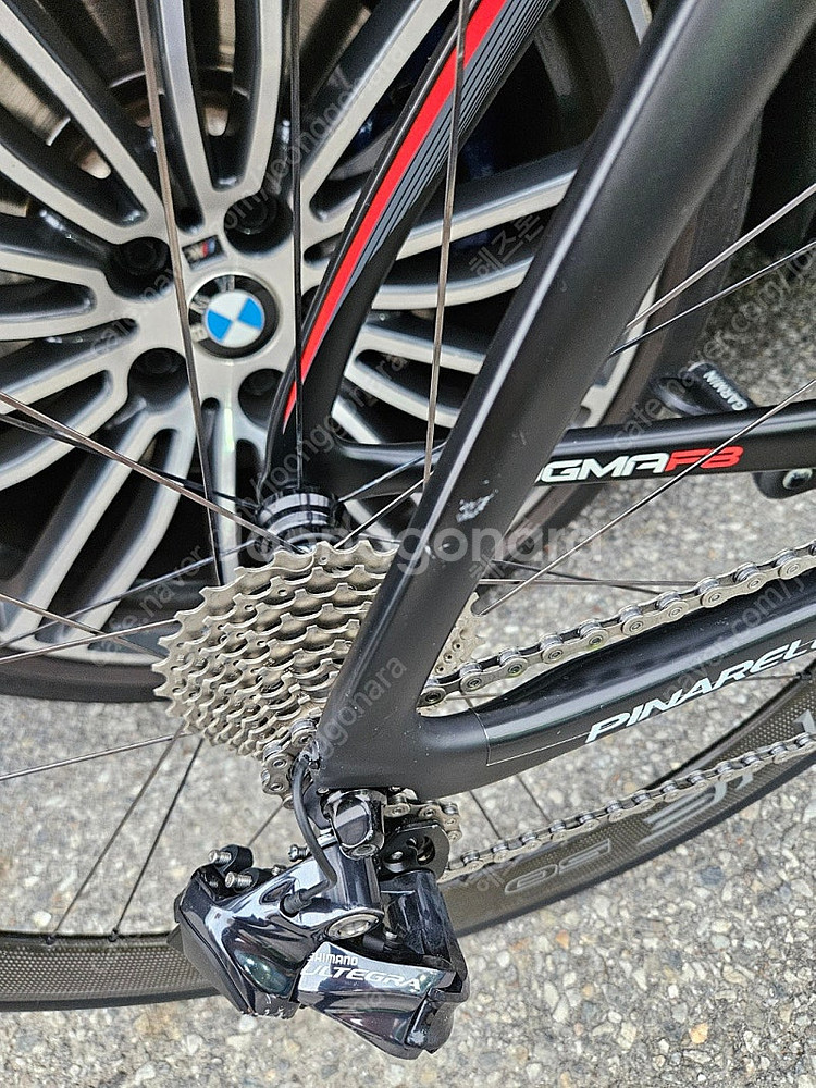 피나렐로 도그마 F8 싸이클 자전거 (530 사이즈, 울테그라Di2 구동계, BORA ONE 50 휠셋)--6
