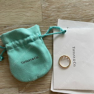 티파니앤코 팔로바 미니 반지 정품 티파니링 18k