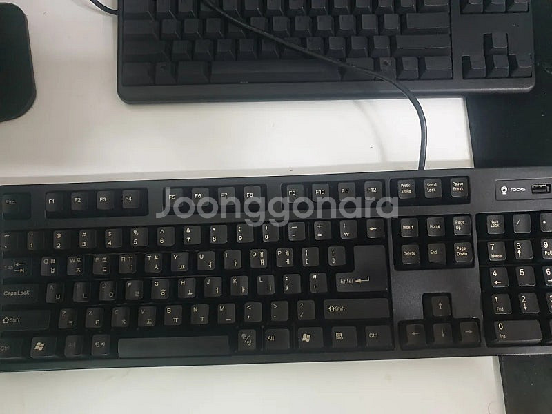 아이락스 kr-6251 적축 블랙 키보드--0