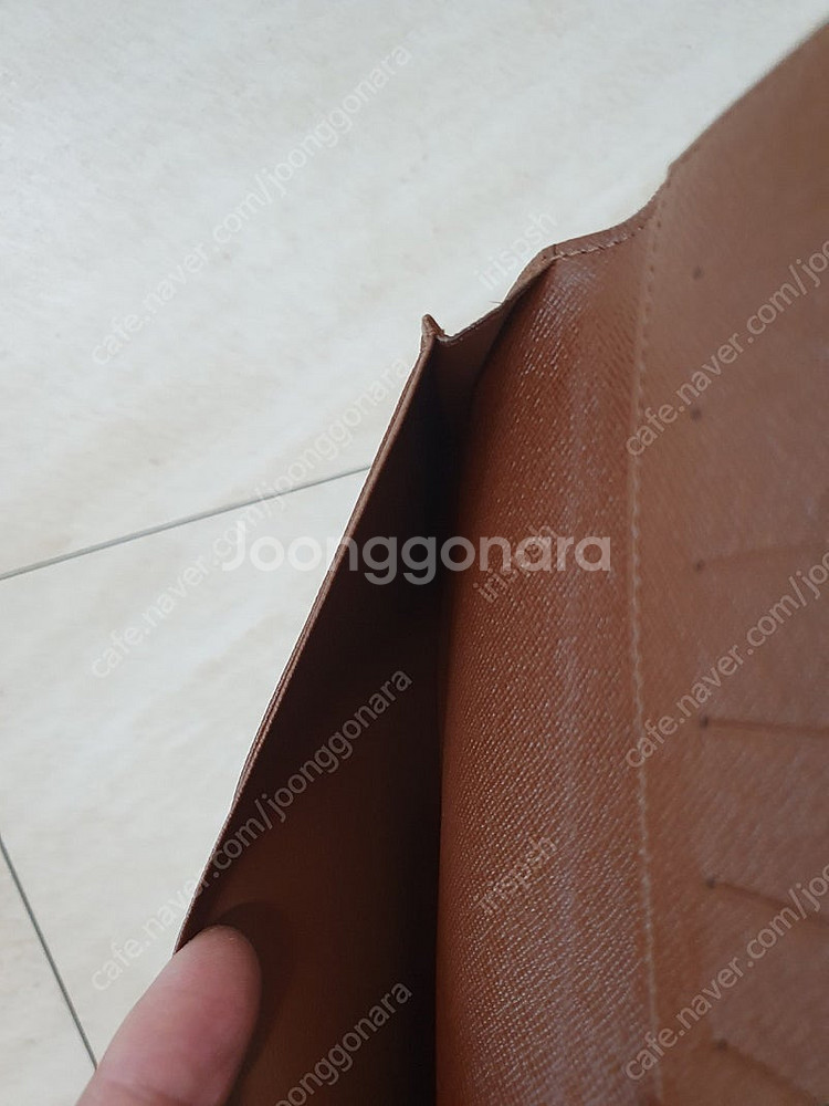 정품 루이비통 모노그램 장지갑(사용감적음)--8