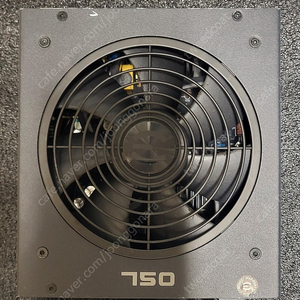 EVGA 750GQ 80PLUS GOLD 파워서플라이