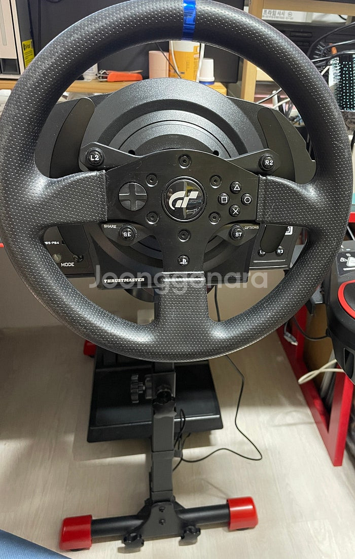 트러스트 마스터 T300RS GT에디션 + 지티기어 휠...--0