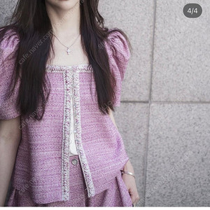 베르데오시도 로제 블라우스 판매(XS)