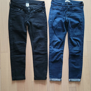 유니클로 H&m 블랙진 청바지 55 2개일괄가격