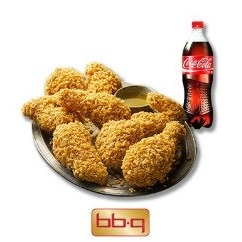 BBQ 황올 황금올리브치킨 + 콜라 비비큐