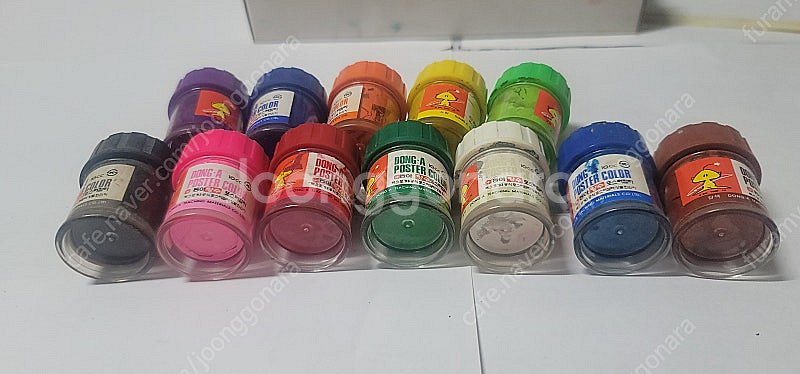 [레트로] 엑스포93 꿈돌이 포스터 칼라 물감--4