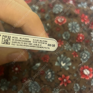Ssd 500g T7 터치 팝니다. 실버